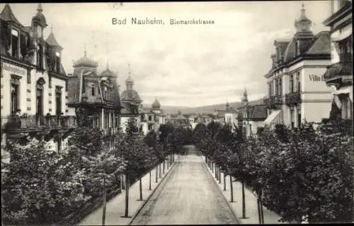 Ak Bad Nauheim in Hessen, Bismarckstraße