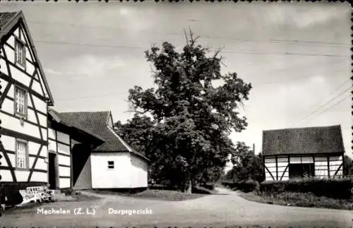 Ak Mechelen Limburg Niederlande, Dorfmotiv