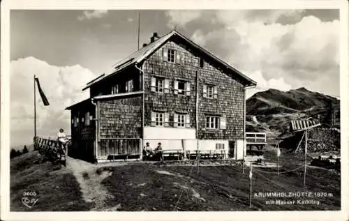 Ak Steiermark Österreich, Krummholzhütte