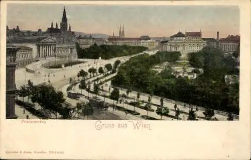 Ak Wien 1 Innere Stadt, Franzensring
