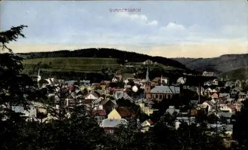 Ak Gummersbach im Oberbergischen Kreis, Teilansicht