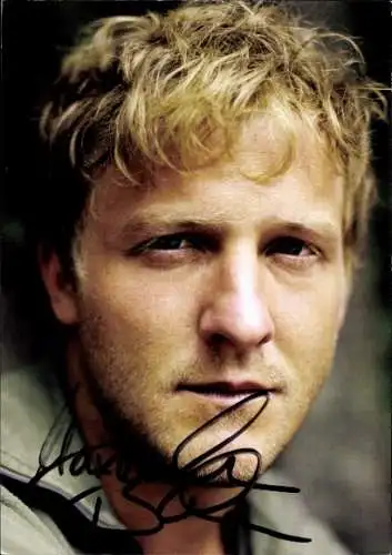 Ak Schauspieler Maximilian Brückner, Portrait, Autogramm