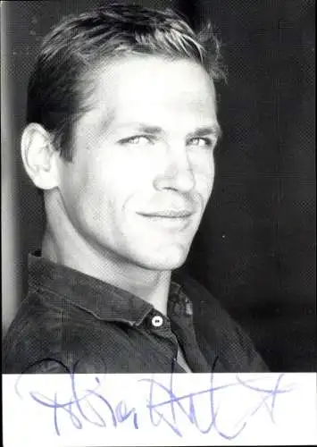 Ak Schauspieler Tobias Hoesl, Portrait, Autogramm