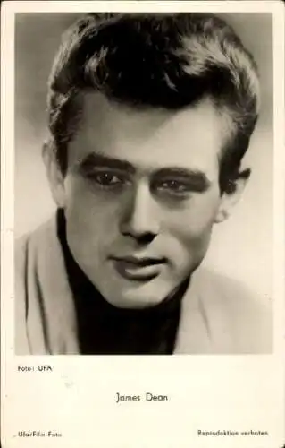 Ak Schauspieler James Dean, Porträt