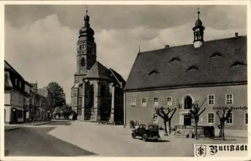 Ak Buttstädt in Thüringen, Kirche, Sparkasse