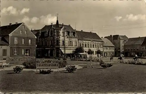 Ak Elsterwerda in Brandenburg, Markt