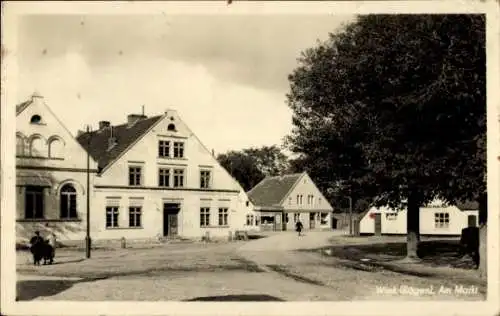 Ak Wiek auf der Insel Rügen, Markt