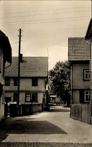 Ak Stadtlengsfeld in der Rhön Thüringen, Burgstraße