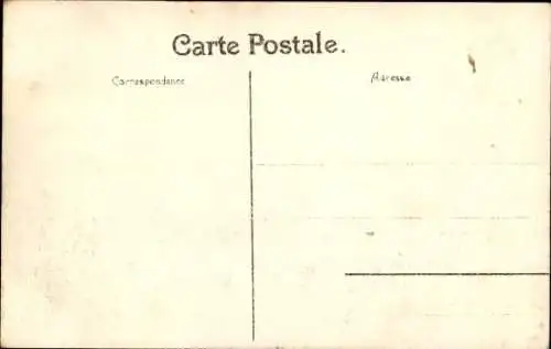 Ak Brüssel Brüssel, Ausstellung 1910, Brand vom 14.-15. August, Ruinen des Palais de Belgique