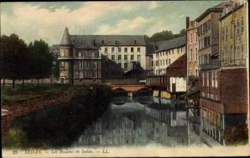 Ak Berline Ardennes, Les Moulins de Sedan