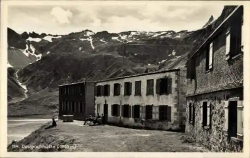 Ak Vandans Vorarlberg, Douglasshütte am Lünersee