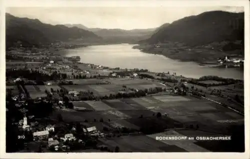 Ak Bodensdorf Steindorf am Ossiacher See Kärnten, Luftbild