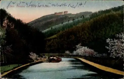 Ak Saverne Zabern Elsass Bas Rhin, Château du Haut-Barr, Burg Hohbarr, Zorntal