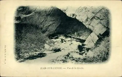 Ak Han sur Lesse Wallonien Namur, Höhle