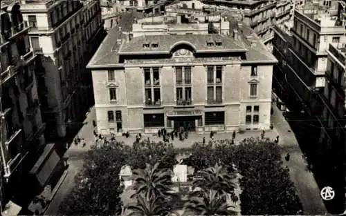 Ak Oran Algerien, Hauptpostamt, Place de la Bastille