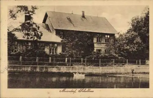 Ak Hamburg Wandsbek Rahlstedt Meiendorf, Schulhaus