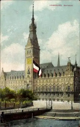 Ak Hamburg, Rathaus