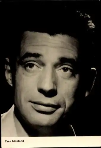 Ak Schauspieler Yves Montand, Lohn der Angst, Die Hexen von Salem, Portrait, Progress Starfoto