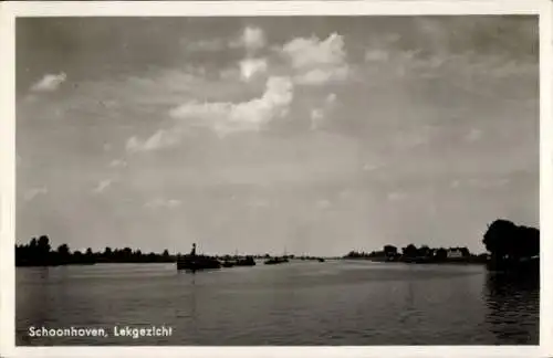 Ak Schoonhoven Südholland Niederlande, Lekzicht