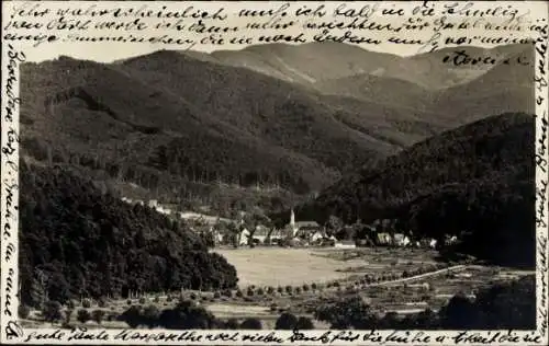 Ak Freiburg im Breisgau, Günterstal, Panorama