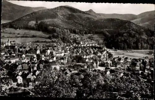 Ak Waldkirch im Breisgau Schwarzwald, Teilansicht, Stadion