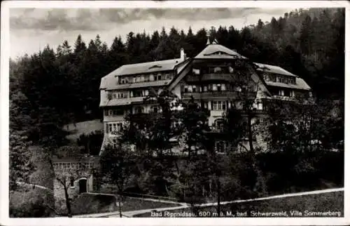 Ak Bad Rippoldsau Schapbach im Schwarzwald, Villa Sommerberg