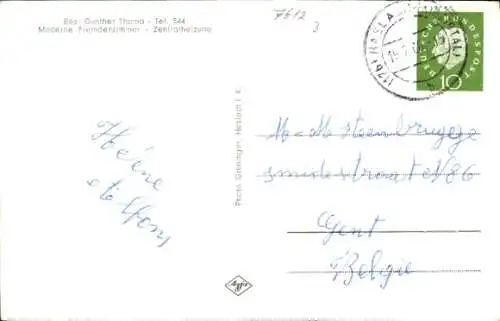 Ak Haslach im Kinzigtal Schwarzwald, Gasthaus "Zur Kanone"