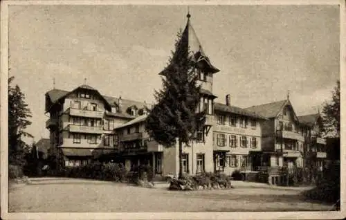 Ak Bühlertal im Schwarzwald, Kurhaus Hundseck