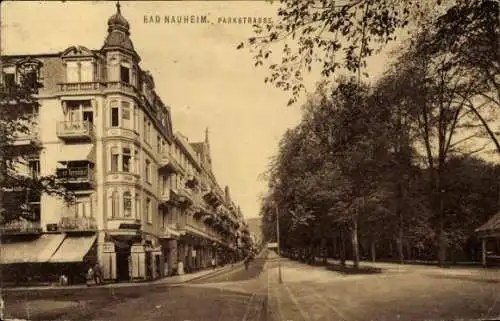 Ak Bad Nauheim in Hessen, Parkstraße