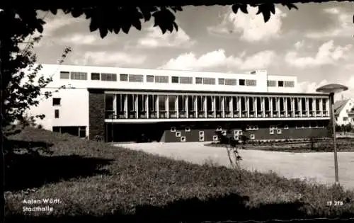 Ak Aalen im Ostalbkreis Württemberg, Stadthalle