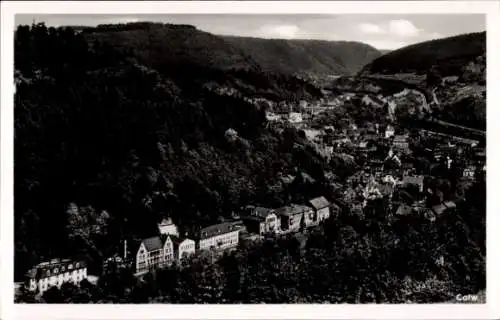 Ak Calw im Schwarzwald, Totalansicht