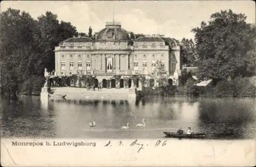 Ak Ludwigsburg in Württemberg, Schloss Monrepos