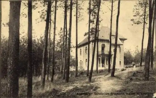 Ak Alsemberg Flämisch-Brabant, Sanatorium Brugmann, Haus des Direktors