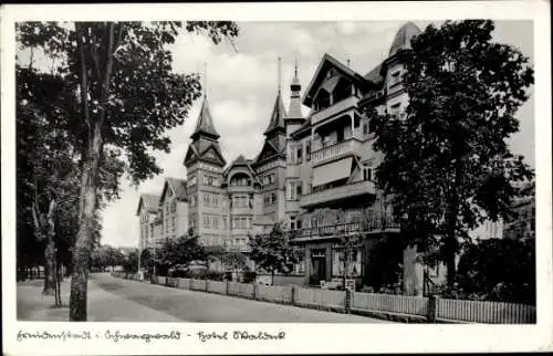 Ak Freudenstadt im Schwarzwald, Hotel Waldeck, Außenansicht