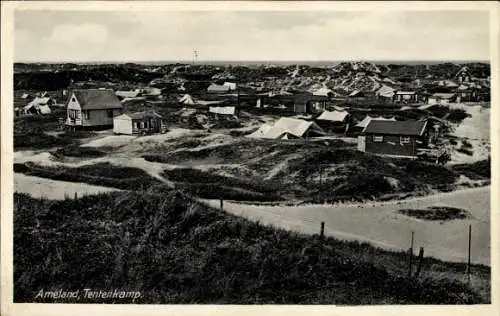 Ak Ameland-Friesland Niederlande, Zeltlager