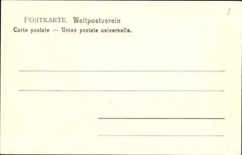 Ak Glauchau an der Zwickauer Mulde in Sachsen, Post