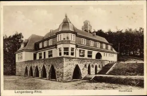 Ak Langenberg Velbert im Rheinland, Hordthaus