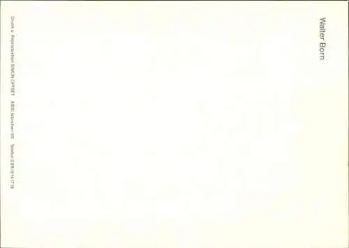 Ak Schauspieler Walter Born, Portrait, Autogramm