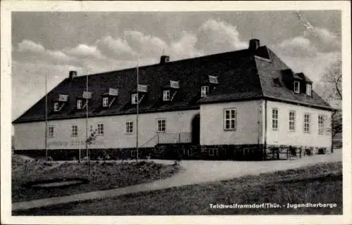 Ak Teichwolframsdorf in Thüringen, Jugendherberge