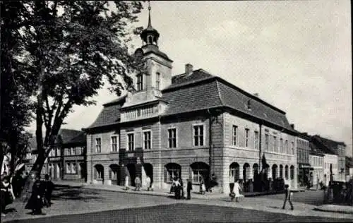 Ak Pasewalk in Mecklenburg Vorpommern, Rathaus