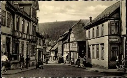 Ak Ruhla in Westthüringen, Blick in die Untere Lindenstraße