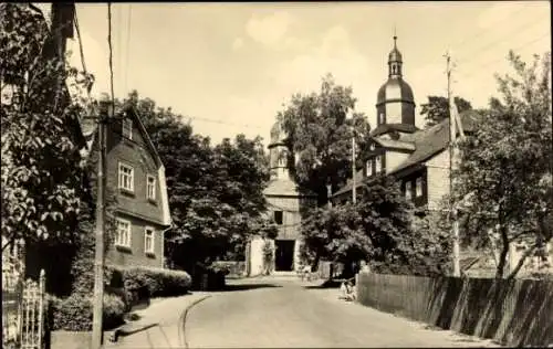 Ak Meuselbach Schwarzmühle Schwarzatal in Thüringen, Karl Marx Straße