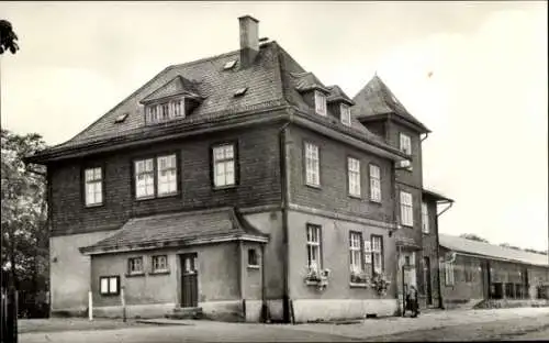 Ak Großbreitenbach in Thüringen, Bahnhof