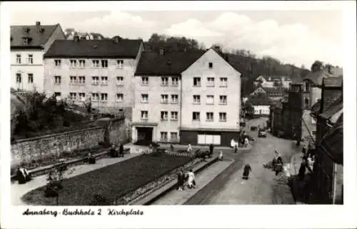 Ak Annaberg Buchholz im Erzgebirge, Kirschplatz