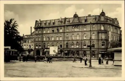 Ak Nordhausen am Harz, Albert Kunz Platz