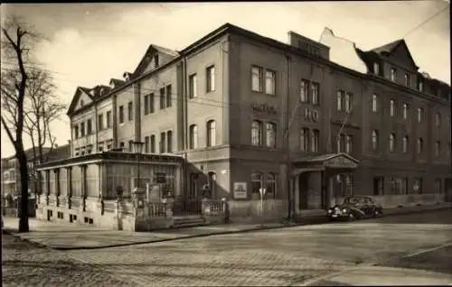 Ak Weimar in Thüringen, HO Hotel International, Außenansicht