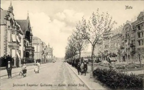 Ak Metz Moselle, Kaiser Wilhelm Ring