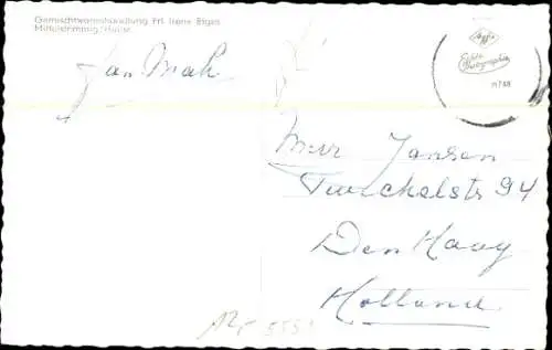 Ak Mittelstrimmig im Hunsrück, Panorama, Ortspartie