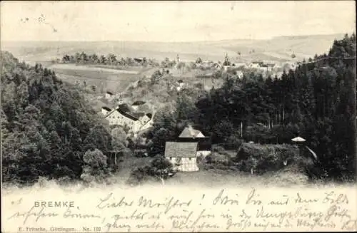 Ak Bremke Gleichen Landkreis Göttingen, Blick auf Gasthof zum Bremkertal, Inh. Jütte