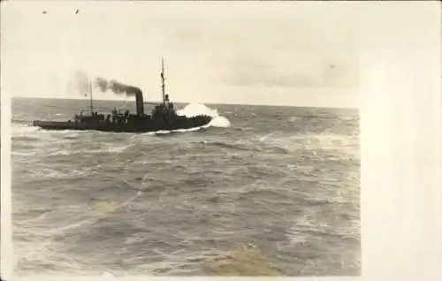 Foto Ak Deutsches Kriegsschiff, Minensuchboot